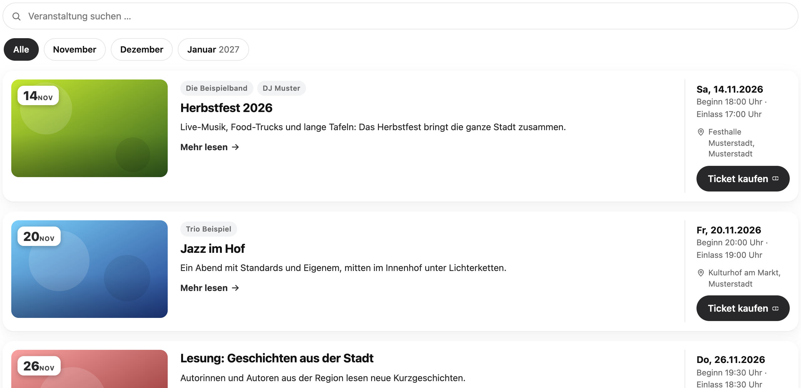 Ansicht „Details“